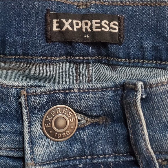 Express Legging High Rise Jeans - Size 2 - Picture 3 of 4